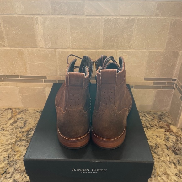 Ashton grey boots main image 4